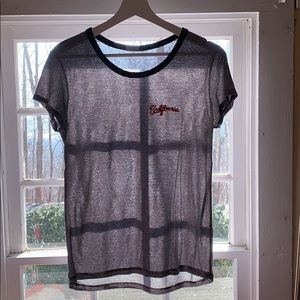 PacSun Macy blue & white California shirt